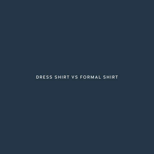 Formal vs. Dress Shirt Showdown: Discover the Key Differences